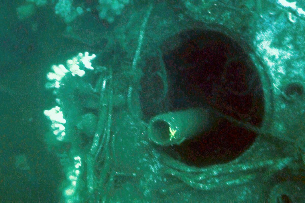 UC-70 submarine underwater photo
